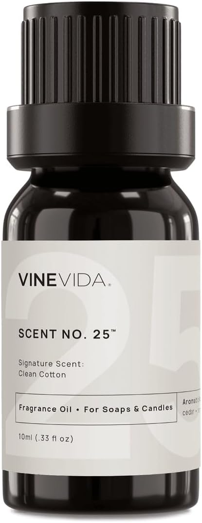 0.33oz Scent No.25 Fragrance Oil for Candle Making & Soap Making - Natural, Made in USA