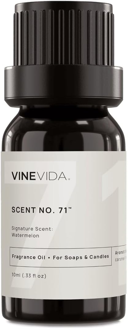 [0.33oz] Scent No.71 Fragrance Oil for Candle and Soap Making - Natural Candle Scents Made in USA in Pink Or