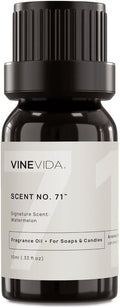 [0.33oz] Scent No.71 Fragrance Oil for Candle and Soap Making - Natural Candle Scents Made in USA in Pink Or