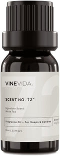 [0.33oz] Scent No.72 Fragrance Oil for Candle & Soap Making - Natural Candle Scents Made in USA in Pale/Light.