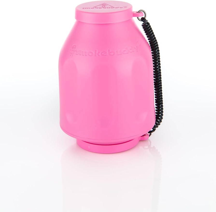 0159-PNK Personal Air Purifier Cleaner Filter Removes Odor - Pink, alternate product view 2