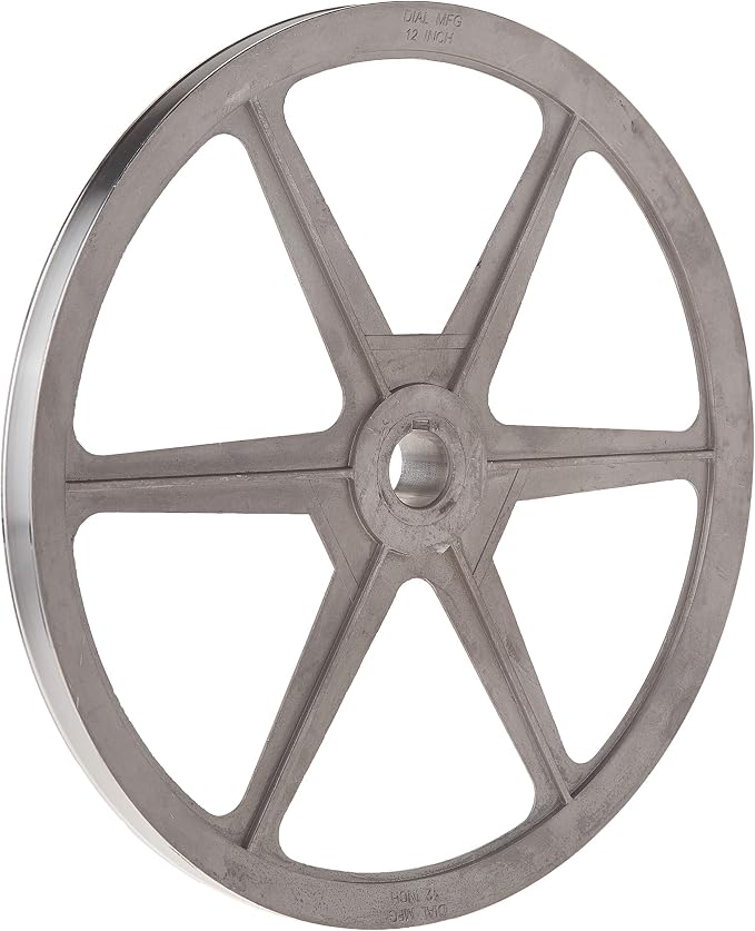 05-1190 Evaporative Swamp Cooler Round Blower Pulley, 1-Inch x 12-Inch in 1-Inch Bore. in No Color., alternate view 2