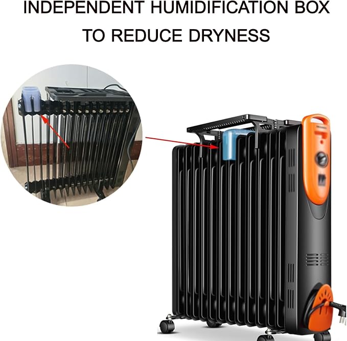 1/2/3 PCS Radiator Humidifier, Universal Radiator Reservoir, Large Capacity Heat-Resistant PP Reservoir for Oil-Filled