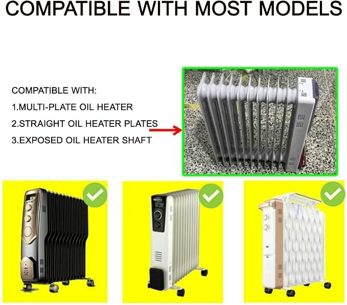 1/2/3 PCS Radiator Humidifier, Universal Radiator Reservoir, Large Capacity Heat-Resistant PP Reservoir for Oil-Filled