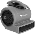 1/4hp 1000CFM 2 Speed Air Mover Carpet Dryer Floor Fan Cooling Fan (Grey), product image