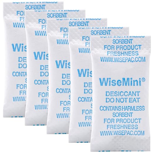 1 Gram 1400 Packs Silica Gel Packets, Silica Packets, Food Grade Dessicant, Dessicant Packs, Silica Gel for Food Storage