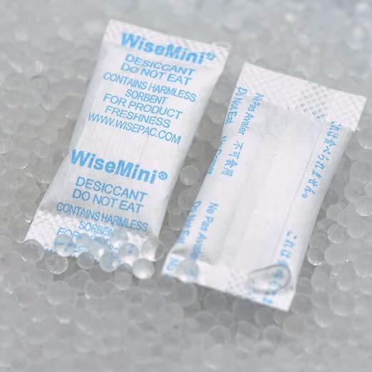 1 Gram 5000 Packs Silica Gel Packets, Silica Packets, Food Grade Dessicant, Dessicant Packs, Silica Gel for Food Storage