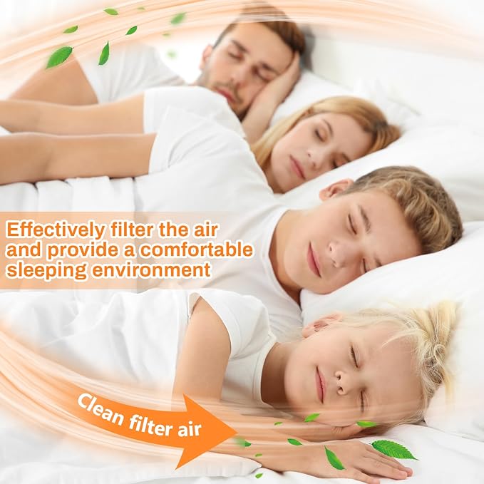 1 In x 25 In x 10 Ft Air Vent Filters Roll DIY Cut to Size Air Filter material Roll Orange and White Polyester Air Filter