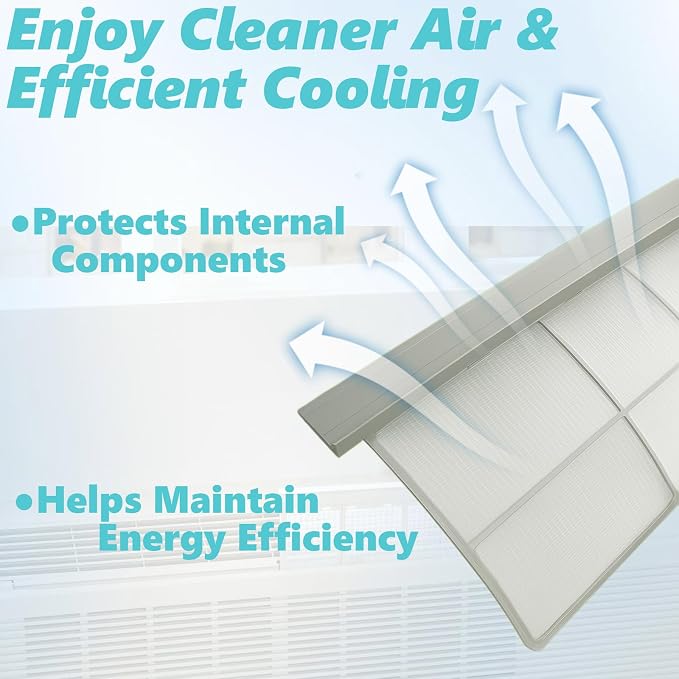 1 PC WJ85X10041 Air Filter Compatible with GE Room Air Conditioner,Air Conditioner Filter Replacement Part AP3186542, 912534