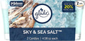 1-Wick Scented Candle Jar, Sky & Sea Salt, Air Freshener Infused with Essential Oils, 4.08 Oz, 2 Count 2 Count 4.08 Oz Glass
