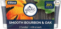 1-Wick Scented Candle Jar, Smooth Bourbon & Oak, Air Freshener Infused with Essential Oils, 4.08 Oz, 2 Count 2 Count 4.08 Oz