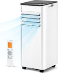 10,000 BTU Portable Air Conditioner - 3-in-1 Portable AC Unit for Rooms Up to 450 Sq. Ft., with Remote Control, Cooling