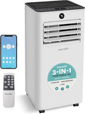 10,000 BTU Portable Air Conditioner, Small AC with Dehumidifier and Fan, Wifi Function, Mini AC Unit with 450 Sq. Ft.