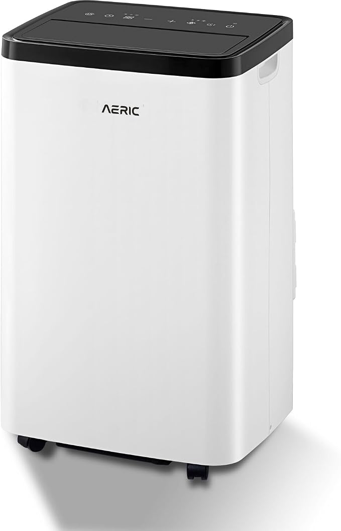 10,000 BTU Portable Air Conditioner with Dehumidifier for Living Room and Apartment, 115V, Portable Air Conditioners for