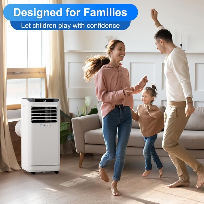 10,000 BTU Portable Air Conditioners for Room Up to 450 Sq.Ft, 4-in-1 Portable AC Unit, Heater, Dehumidifier & Fan with