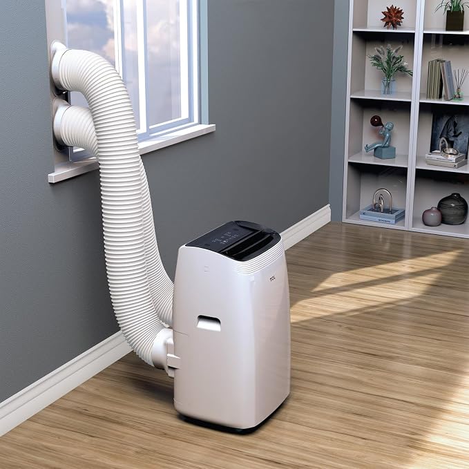 10,000 BTU Q-Series Dual Hose Portable Inverter Air Conditioner & Heater, AC Unit with Heat, 450 Sq. Ft., up to 47% Energy