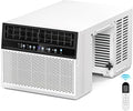 10,000 BTU U-Shaped Window Air Conditioner Unit Cools up to 450 Sq.Ft. with 6 Modes 24H Timer, Ultra Quiet Window AC Units