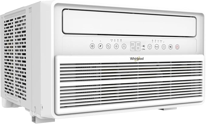 10,000 BTU Window Mounted Inverter Air Conditioner with Quiet, High Efficiency Operation and Remote, Window AC Unit for