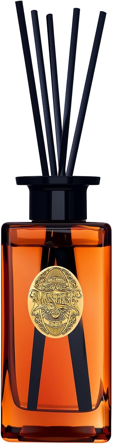 10.14 oz Large Reed Diffuser Set | Magical Oriental Scent Oil Diffuser with Sticks |Hotel Collection made from natural