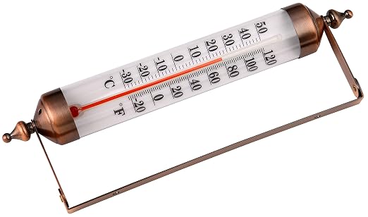 10.4 inches New Large Numbers Premium Quality Thermometer Indoor Outdoor Waterproof Decorative, alternate product view 7