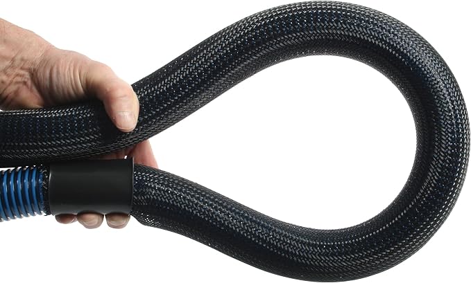 10 Ft. Antistatic Vacuum Hose and Non-Snag Protective Wrap for Shop Vacs with Expanded Multi-Brand Power Tool Adapter Set