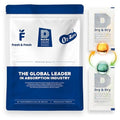 10 Gram [110 Packets] Premium Orange Indicating Silica Gel Packets Desiccants - Food Safe Silica Packets Silica