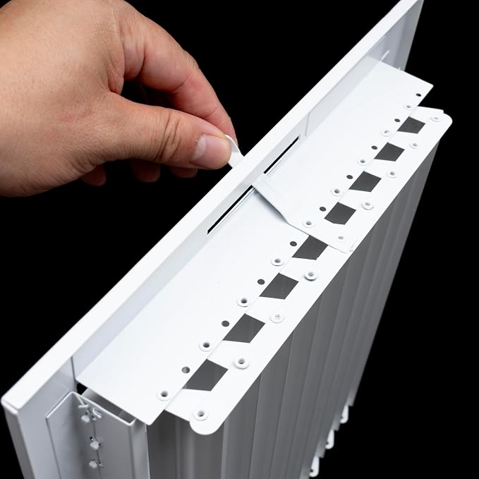 10 Pack] Fits 12x4 Duct Opening Steel Adjustable Air Supply Grille by | Register Vent Cover Grill for Sidewall and Ceiling |