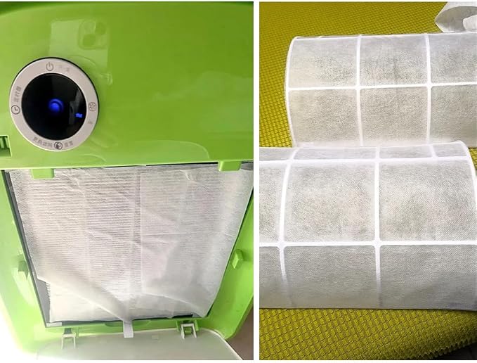 10 Pack Mini Split Air Conditioner Vent Filters Cover Anti-Dust Secondary Air Cleaning Filter for Home Air Conditioners Vents