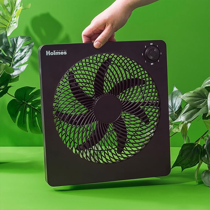 10" Personal Fan, Rechargeable Battery, 3 Speed Settings, Lightweight and Portable, USB Cable, Carrying Handle, Home and