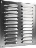 10" x 11" Inch (Overall Dimensions) - Aluminum - Air Vent Cover - Metal Air Return Grill with Built-in