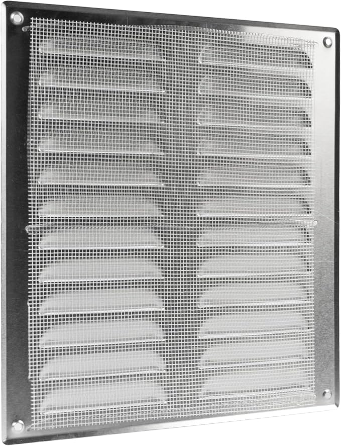 10" x 11" Inch (Overall Dimensions) - Aluminum - Air Vent Cover - Metal Air Return Grill with Built-in, alternate view 7