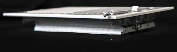 10"x 6" HVAC Vent Cover | 2-Way Steel Air Vent Covers for Wall, Sidewall and Ceiling | Air Supply Register Vents Cover, White
