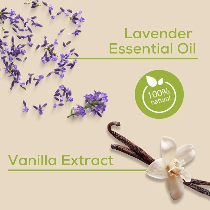 100% Natural Lavender Vanilla Plug in Air Freshener, Scented Oil Refills, 2 Refills + Diffuser, alternate product view 5