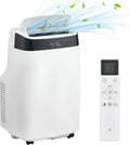 10000 BTU Portable Air Conditioner with White Body, Cooling, Dehumidifying & Fan Features, Quiet Operation, Suitable for