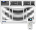 10000 BTU Window Air Conditioner Unit with Remote Control, Cools Rooms Up to 450 Sq ft, 3 Cooling & Fan Speeds Quiet