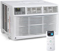 10000 BTU Window Air Conditioner with WiFi, Window AC Unit Cools Up to 450 Sq. Ft with Cooling, Dehumidifier, 3 Fan Speed