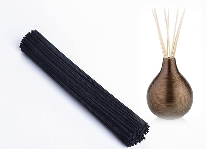 100PCS Reed Diffuser Sticks,10 Inch Natural Rattan Wood Sticks,Reed Sticks,Essential Oil Aroma Diffuser Replacement Sticks