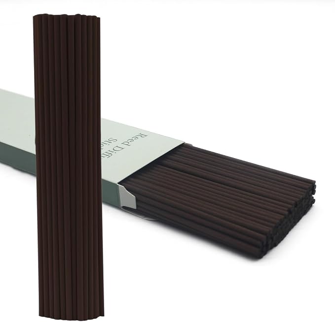 100PCS Reed Diffuser Sticks, 12 Inch Rattan Fiber Sticks Essential Oil Aroma Diffuser Sticks,Long-Lasting Diffuser