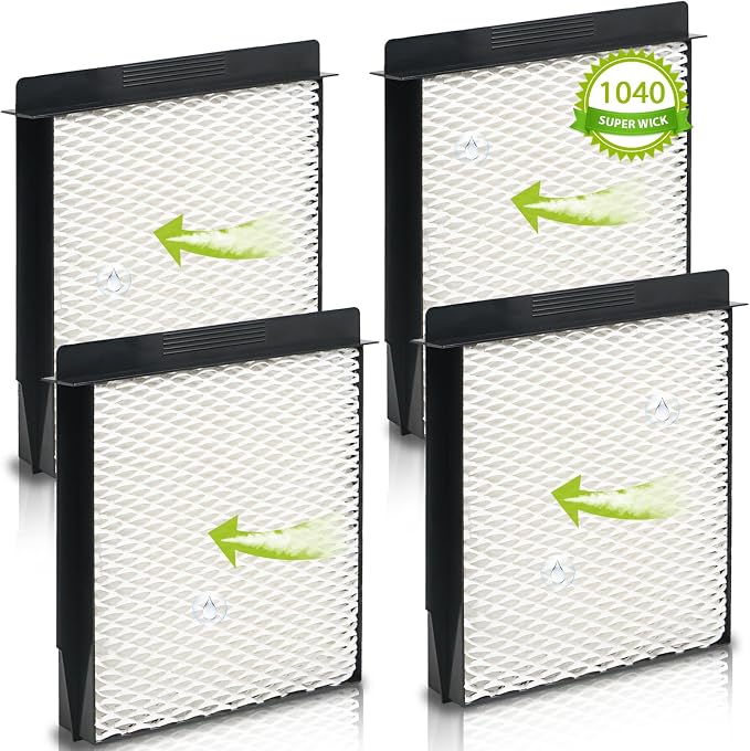 1040 Super Wick Humidifier Filter Replacement Compatible with Essick Air 3D6100 5D6700 76D100 CM330ABLK CM330AWHT