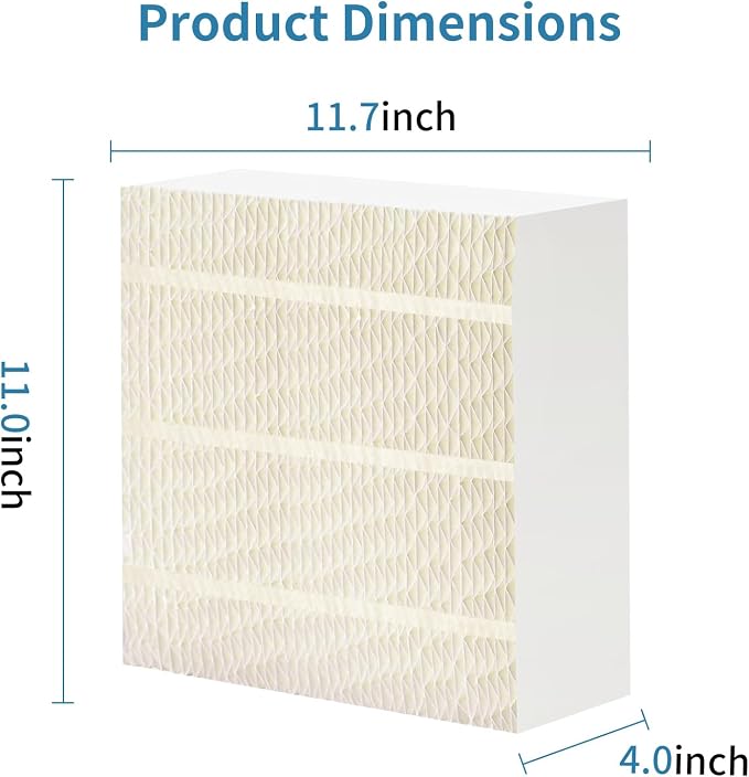 1043 Humidifier Filter Compatible with AIR comfort Humidifiers Space Saver Large Evaporative EP9500, EP9700, alternate