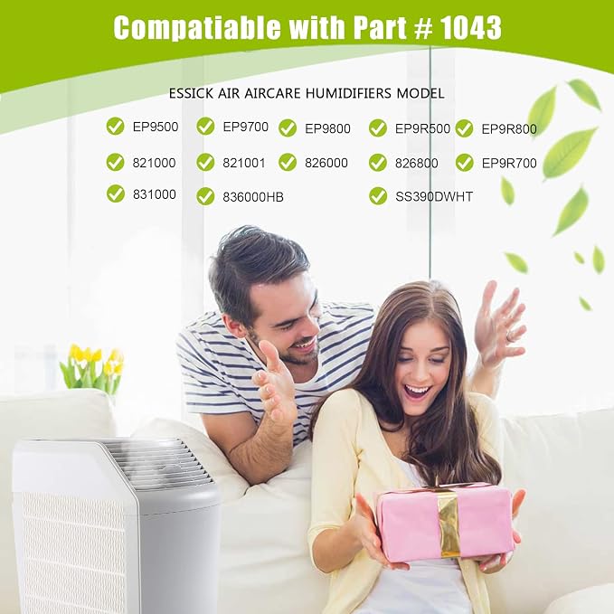 1043 Super Wick Humidifier Filter Replacement for Essick Air Bemis Essick Compatible with EP9500 EP9700 EP9800