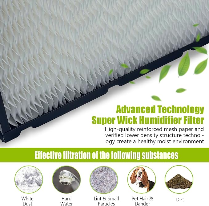 1045 Super Wick Humidifier Filter Replacement Compatible with Essick Air H12300HB H12400HB H12600 H12001 H12300