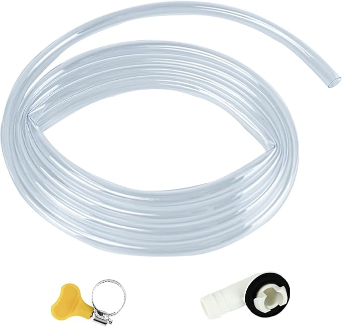 10Ft Portable Air Conditioner Drain Hose, 3/5 Inch Leakproof AC Drain Hose Kit, product image