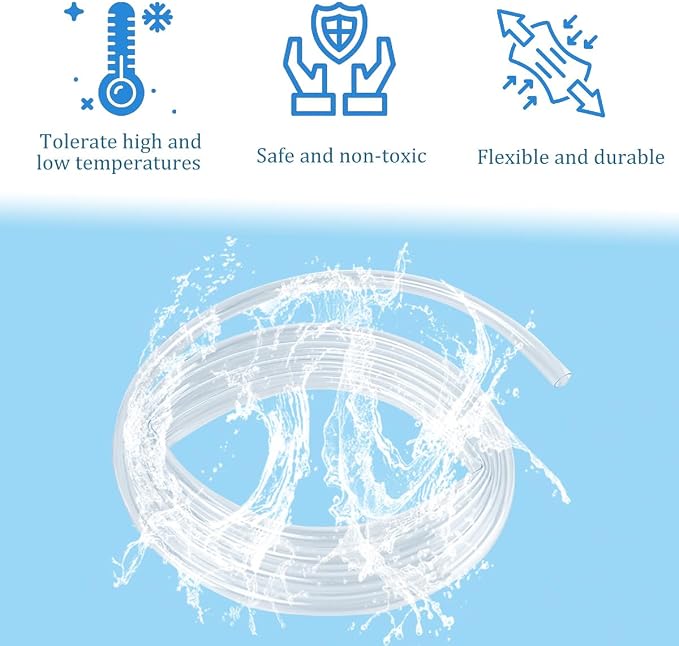 10Ft Portable Air Conditioner Drain Hose, 3/5 Inch Leakproof AC Drain Hose Kit, alternate product view 4