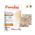 10g x 30 packs Rechargeable Silica Gel Desiccant Packets Fast Reactivate Desiccant Bags Moisture Indicating