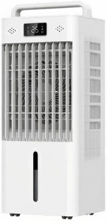 10L Portable Air Conditioners, Swamp Cooler Evaporative Air Cooler with Touch Key and Remote Control, 90°+90° Oscillation