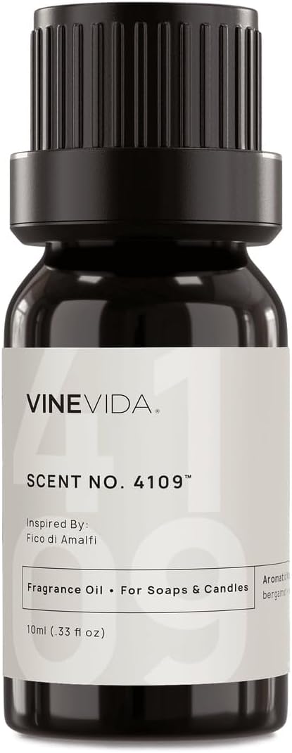 [10mL] Fico di Amalfi Fragrance Oil for Candle Making - Natural Candle Oil Scents - Soap Making Essential Oil - Made in USA