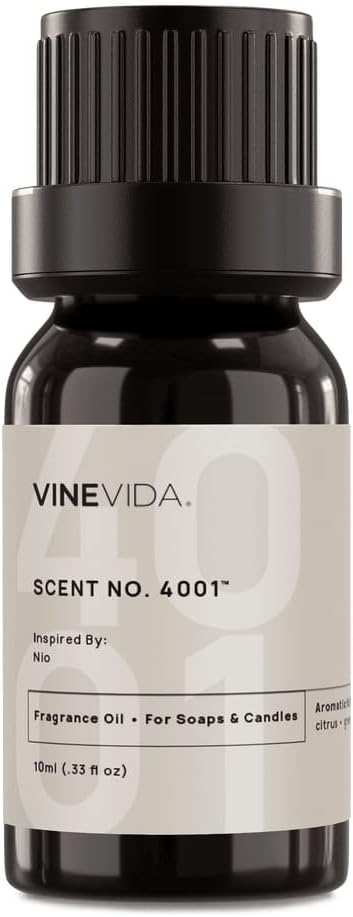 [10mL] Nio Fragrance Oil for Candle Making - Natural Candle Oil Scents - Soap Making Essential Oil - Made in USA, product
