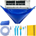 10Pcs Mini Split Cleaning Kit, Minisplit Cleaning Bag Air Conditioner Cleaning Cover for Mini Split Air Conditioners (Small)