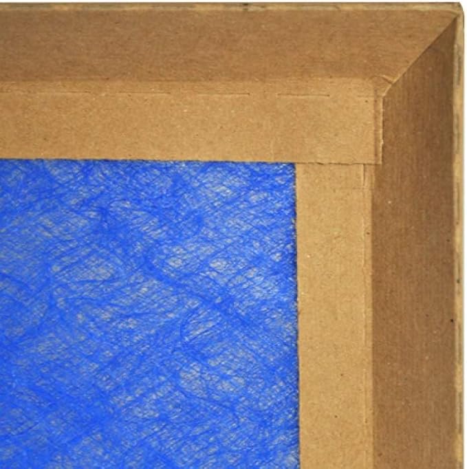 10x10x1 Air Filter Comparable to MPR 100 Basic Economy Furnace Filters, 12 Pack of Non Pleated Fiberglass Filter For Dust